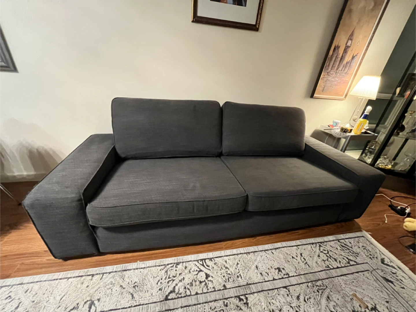 Dark Grey KIVIK Sofa, Tresund anthracite - photo 2