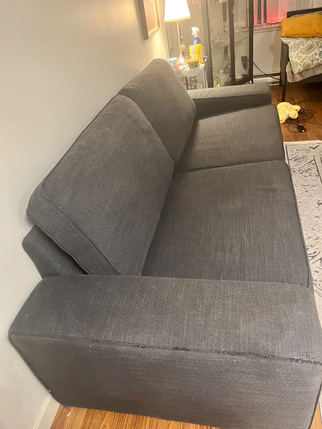 Dark Grey KIVIK Sofa, Tresund anthracite - photo 4