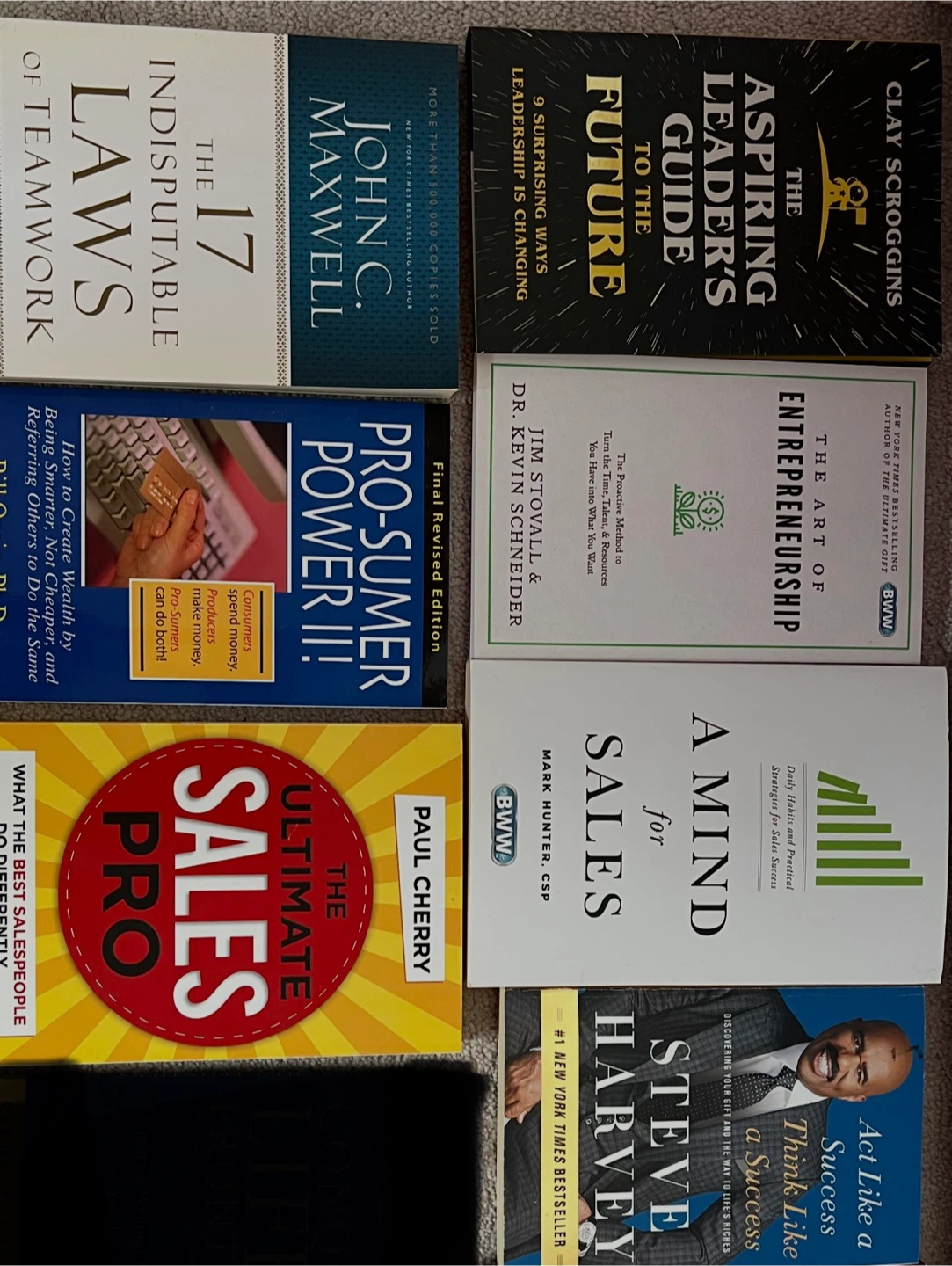 Motivational, Business & Leadership Books($5 each )