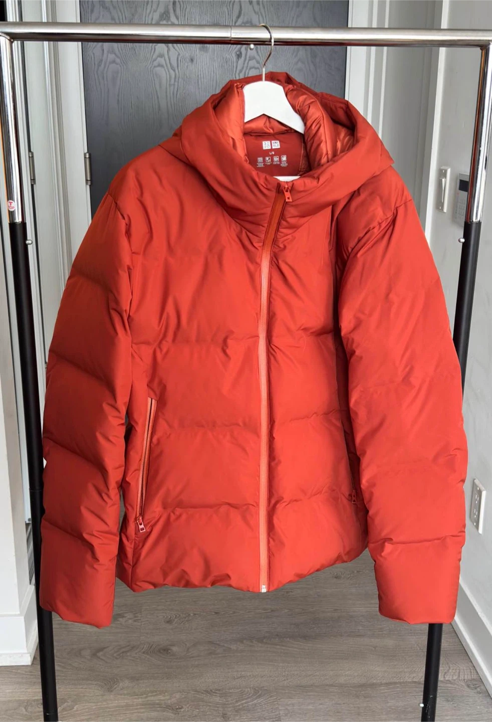 Uniqlo Seamless Down Parka Red Men