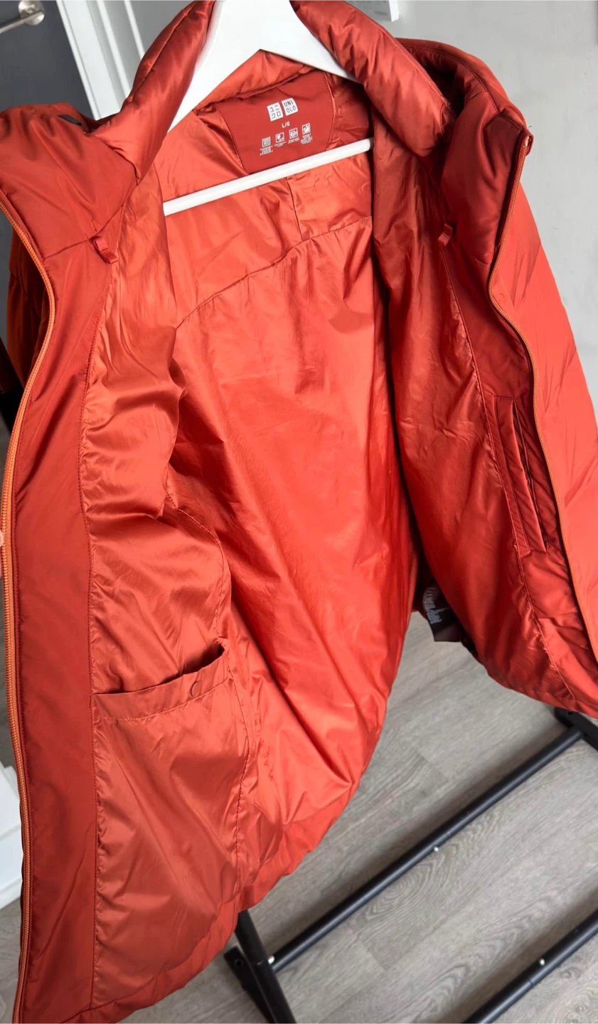 Uniqlo Seamless Down Parka Red Men - photo 4