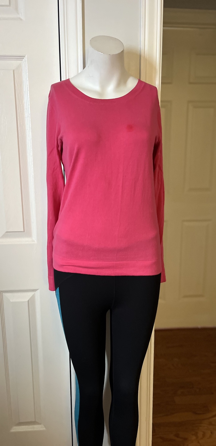 J. Crew Long Sleeve Top - Pink - Size XS - photo 3