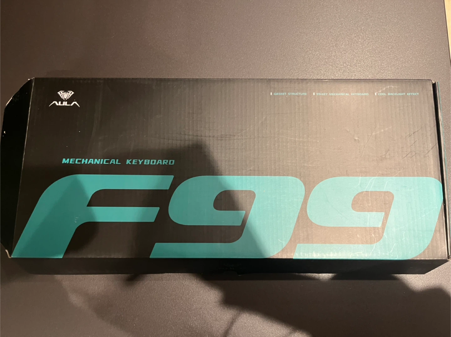 AULA F99 Mechanical Keyboard White - photo 3