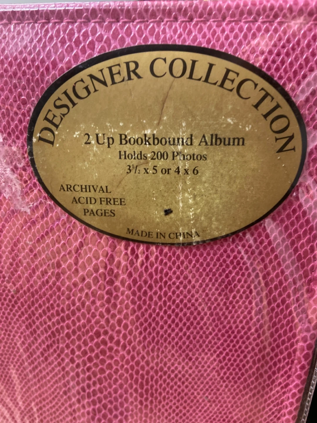 NEW: Designer Collection 2-Up Bookbound Photo Album - photo 2