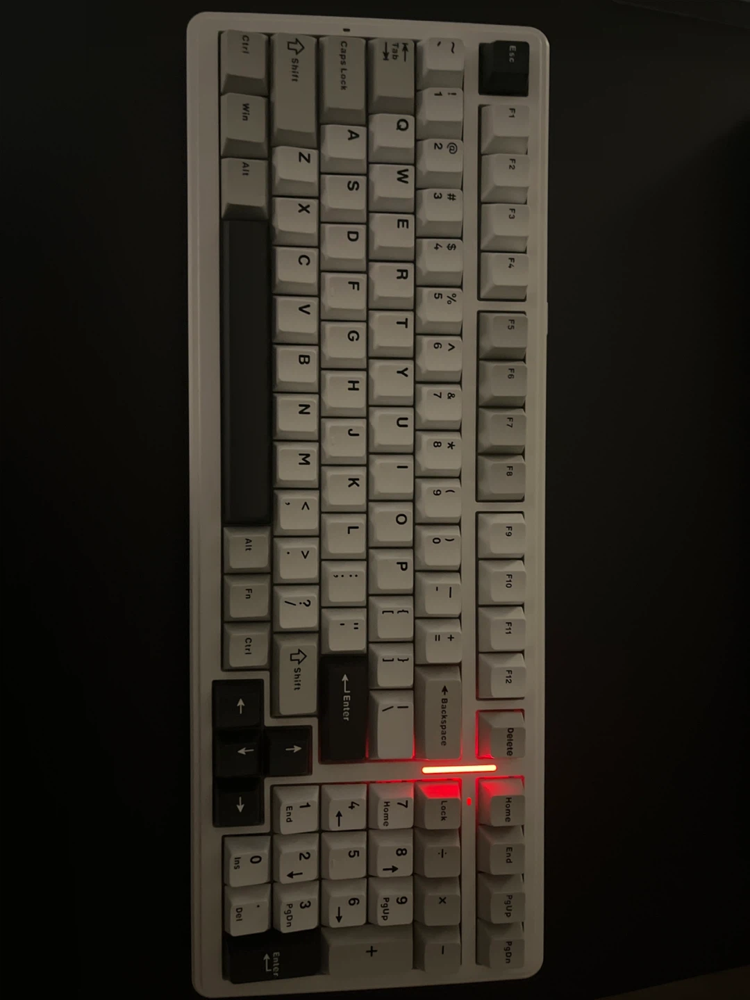 AULA F99 Mechanical Keyboard White