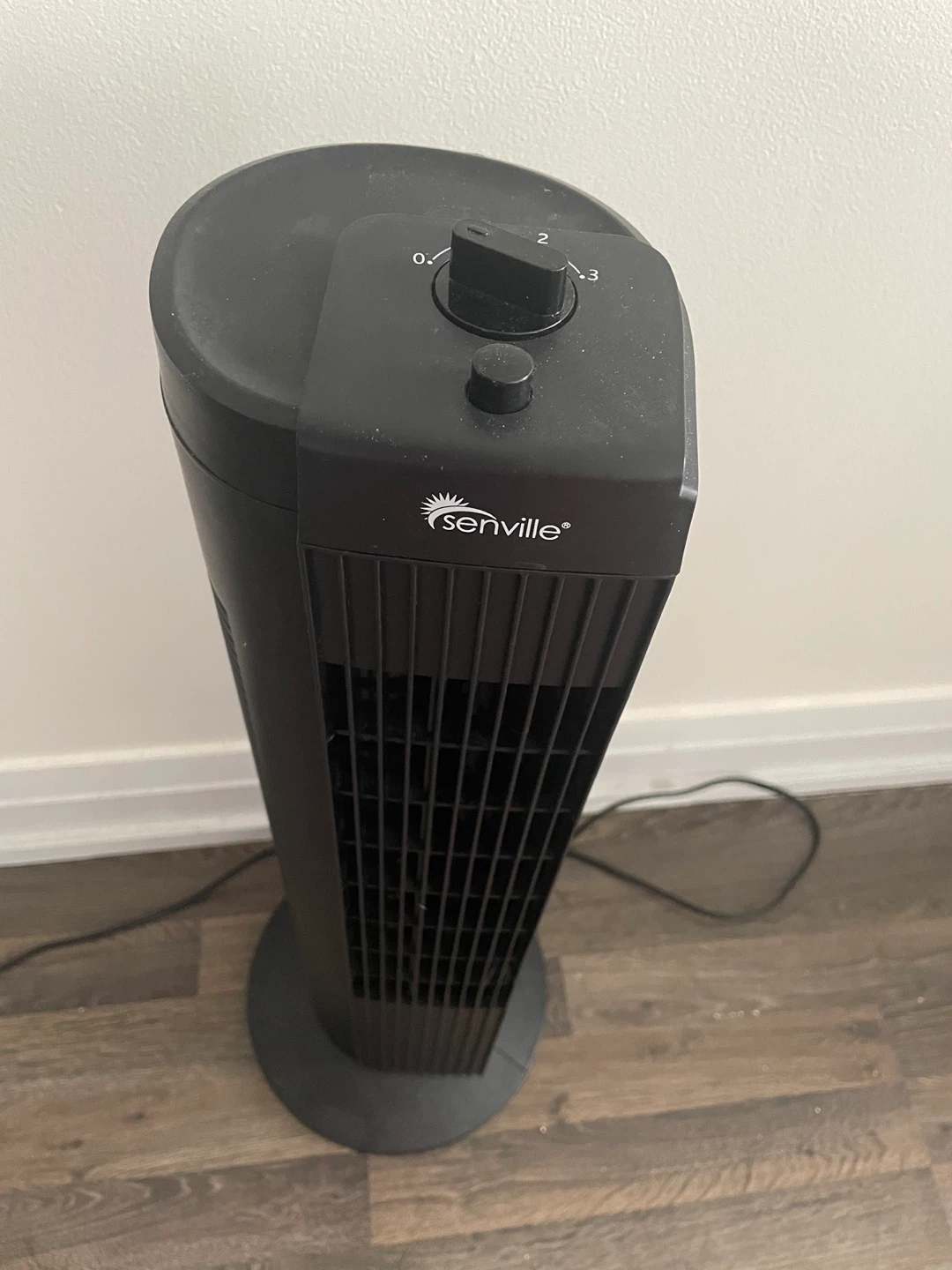 Senville Black Tower Fan - photo 2