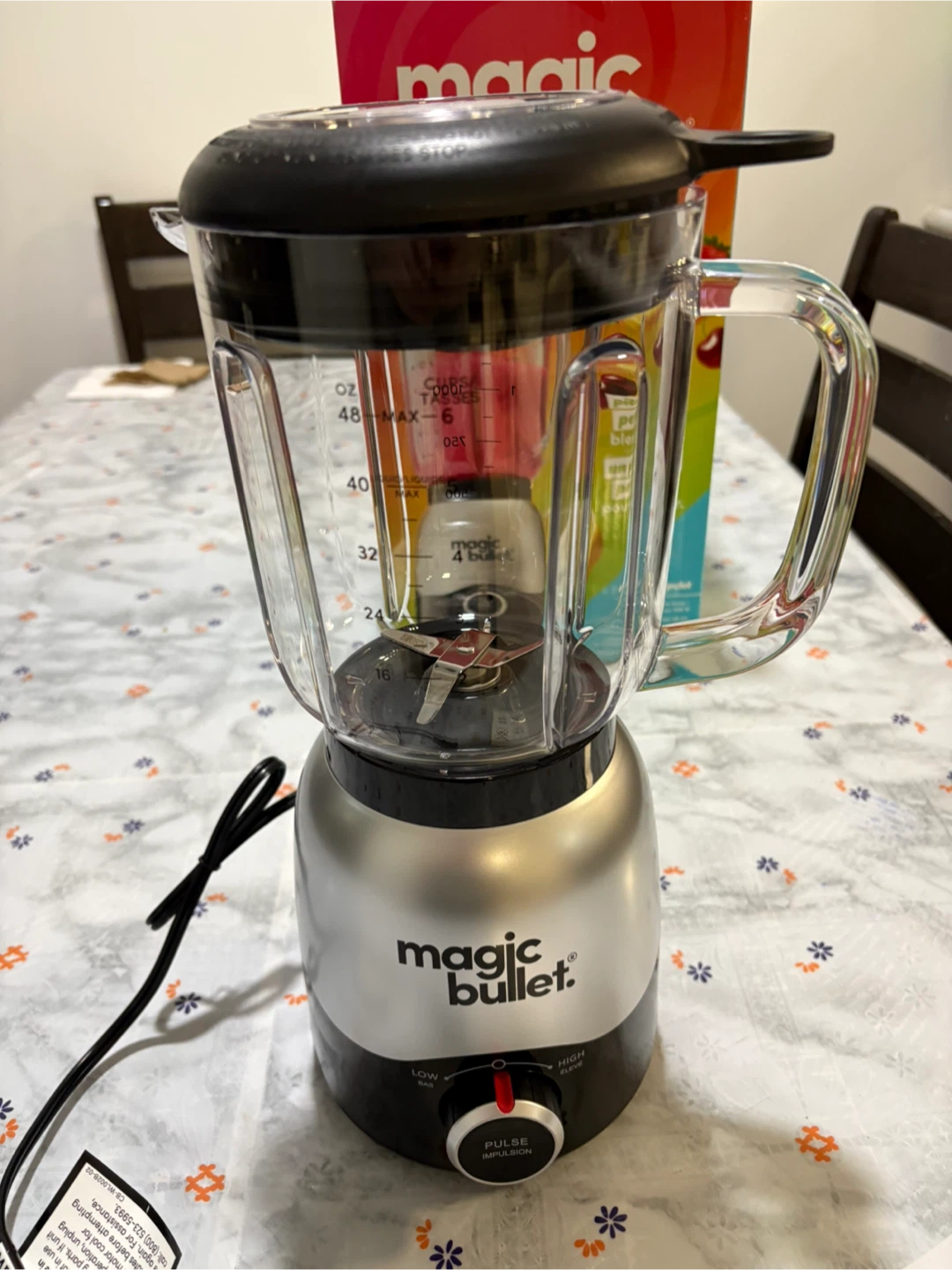 Brand New Magic Bullet Blender – 48 oz (1.4 L) Pitcher
