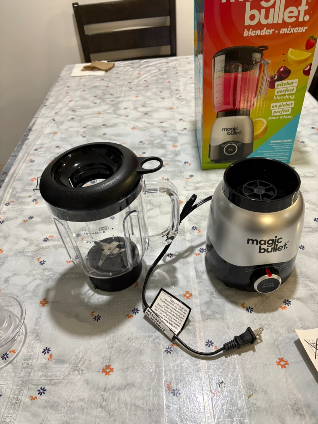 Brand New Magic Bullet Blender – 48 oz (1.4 L) Pitcher - photo 2