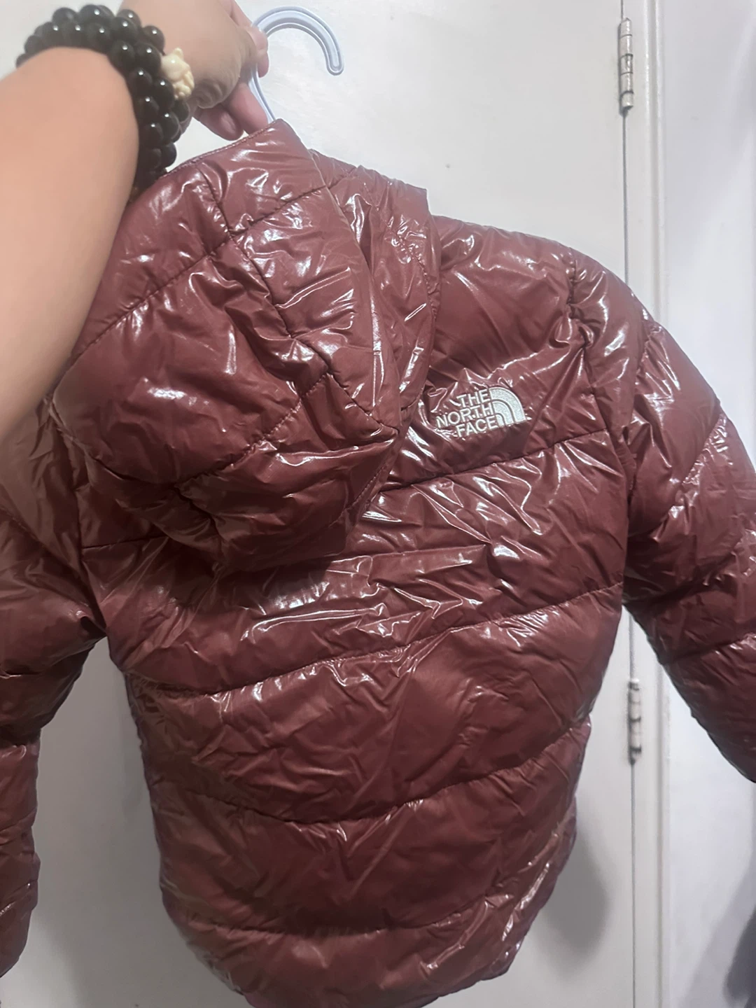 The North Face Puffer Jacket - Burgundy - photo 2