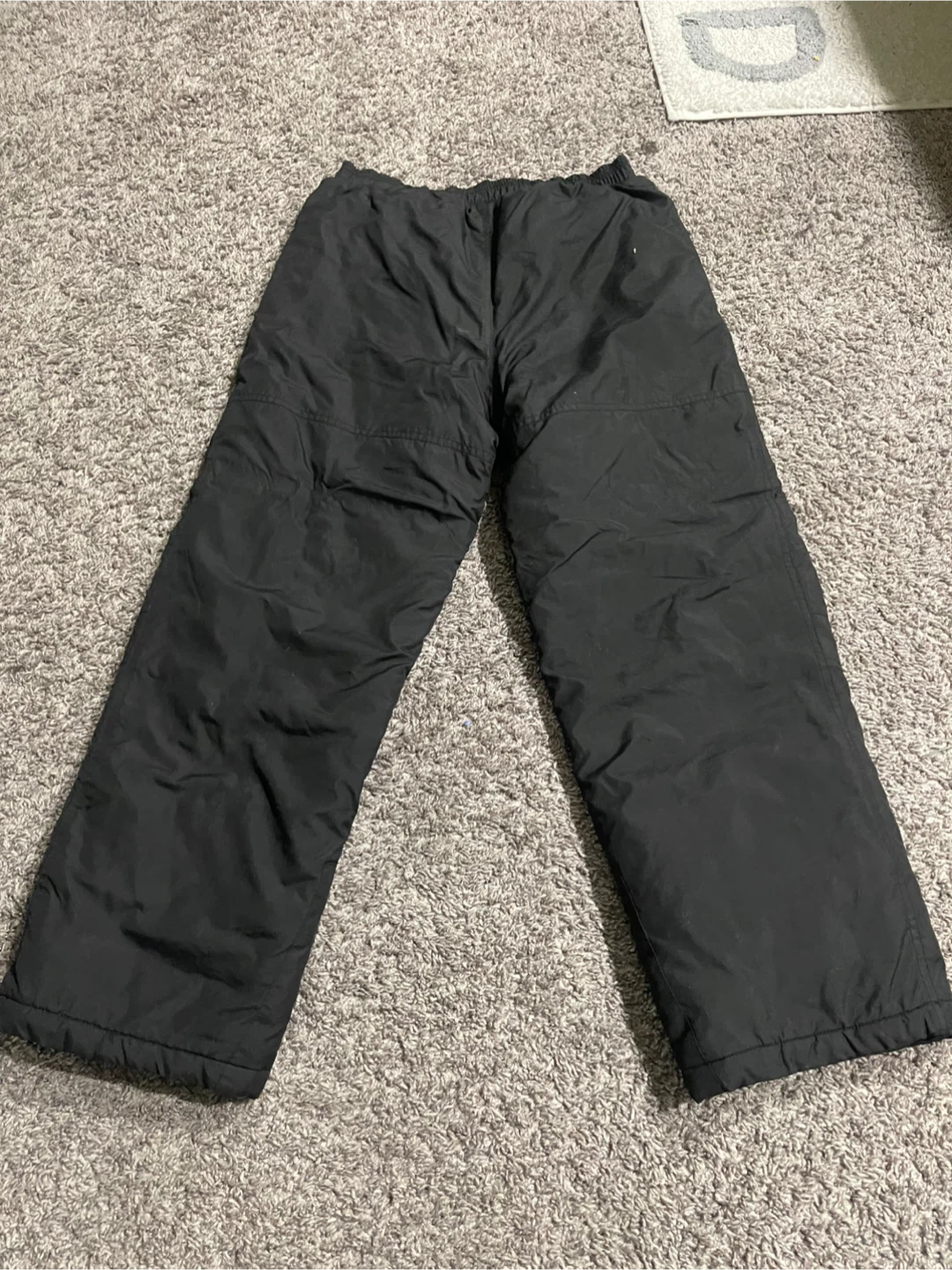 Black Snow Pants Size 12