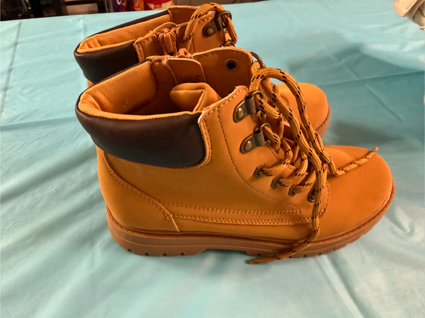 Art Class Toddler Boys Boots Size 3 Tan - photo 2