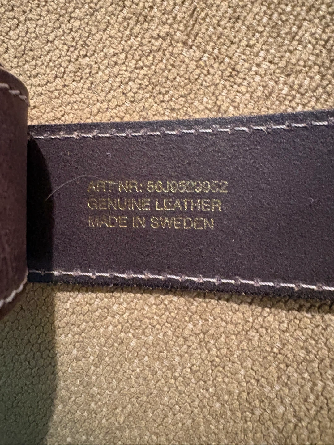J.Lindbergh Genuine Leather Belt - photo 3