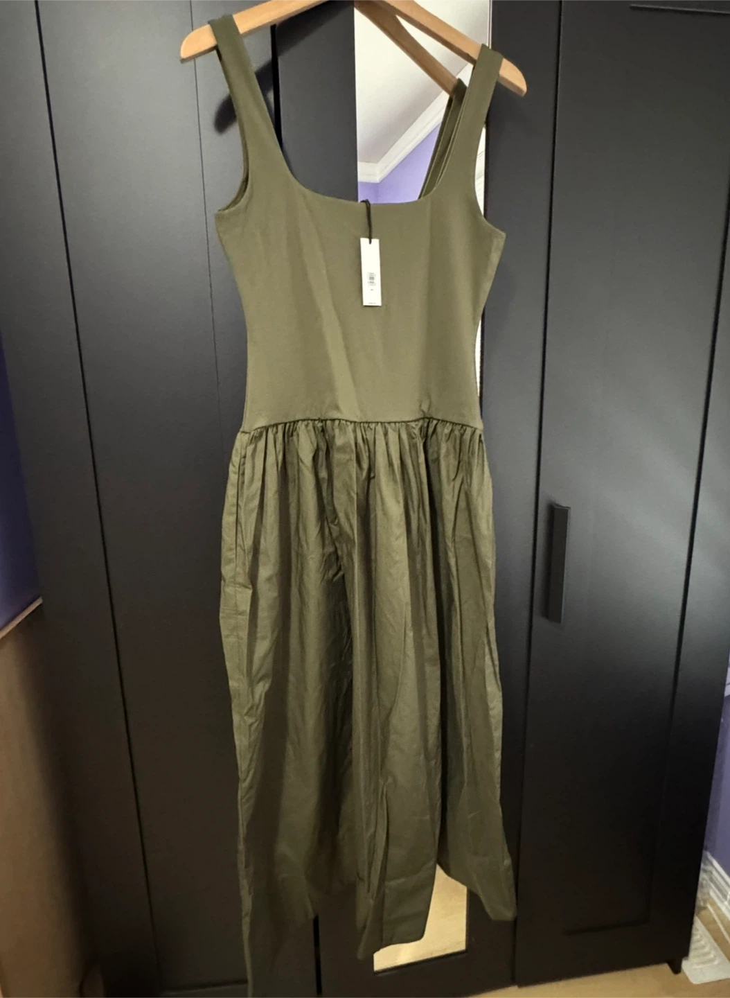 Banana Republic Olive Green Tank Midi Dress S/P - photo 2