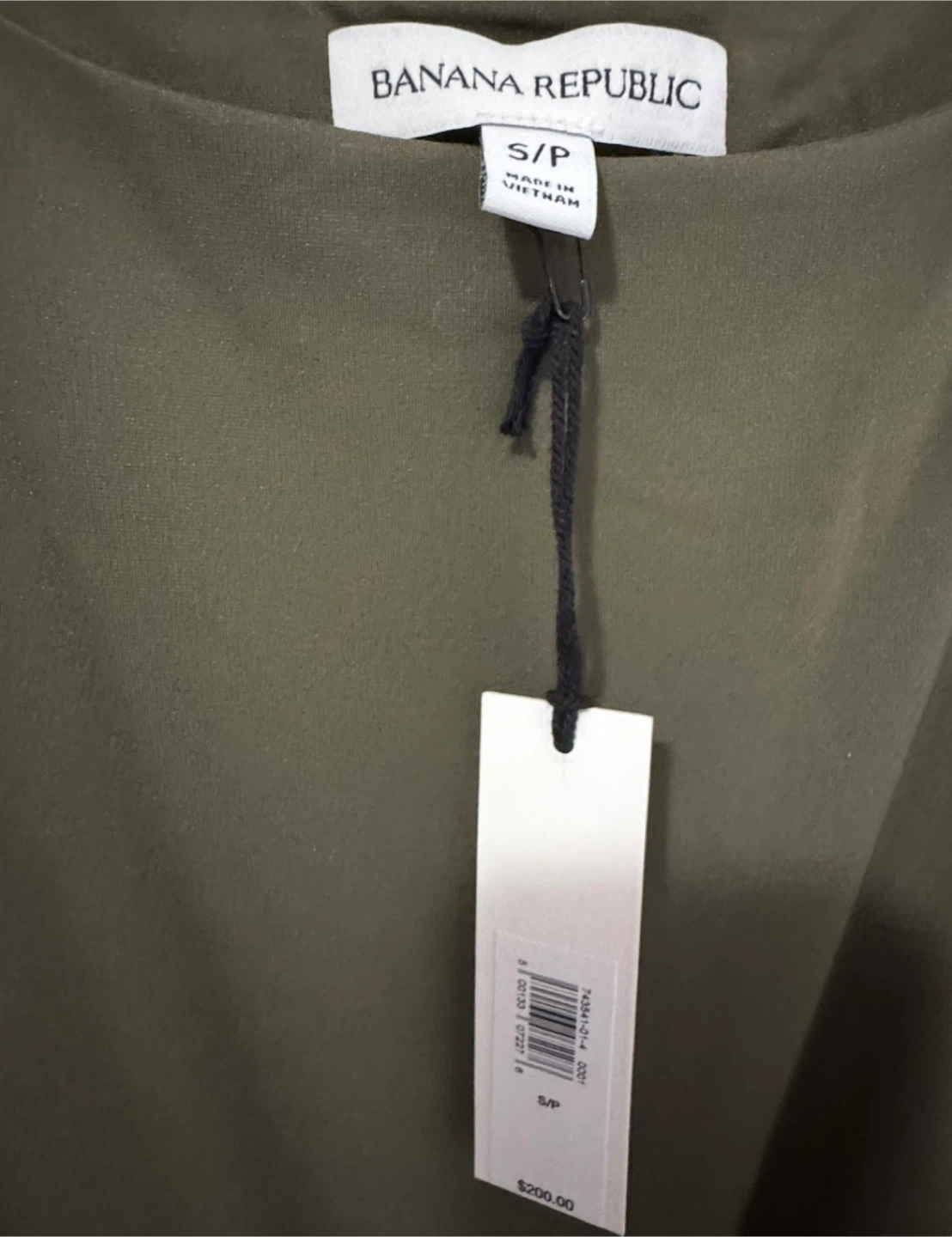 Banana Republic Olive Green Tank Midi Dress S/P - photo 3