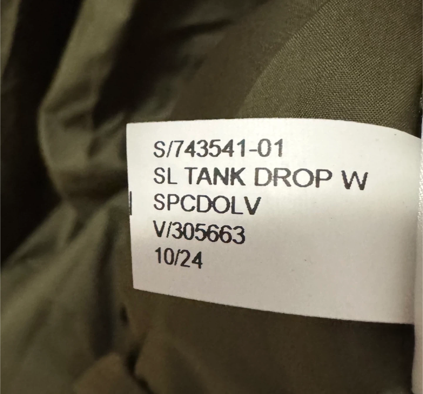 Banana Republic Olive Green Tank Midi Dress S/P - photo 4