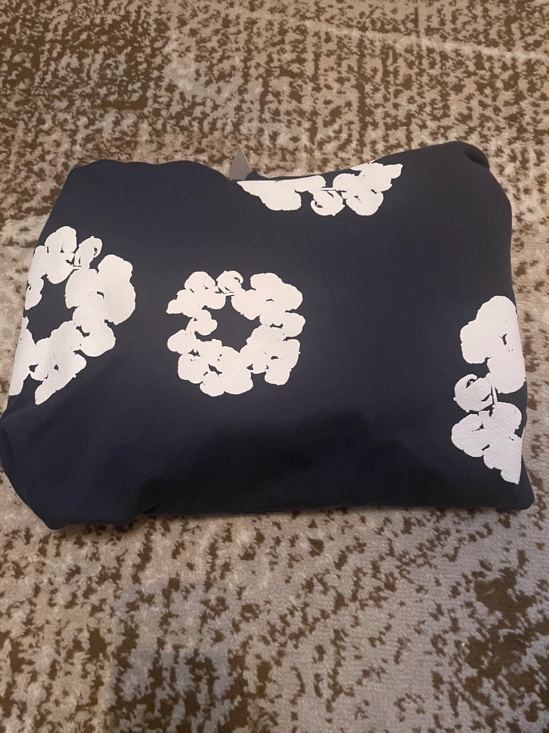 Navy Denim Tears Hoodie size L - photo 4