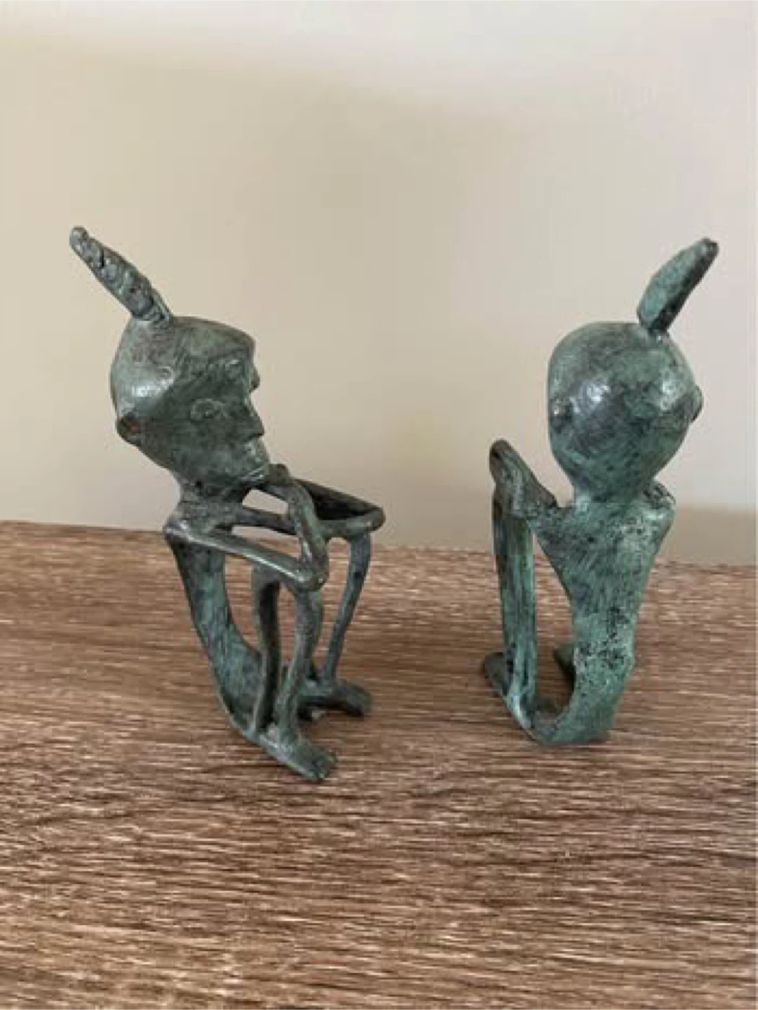 Vintage Bronze Leti Man Maluku Archipelago Tribal Art - photo 5