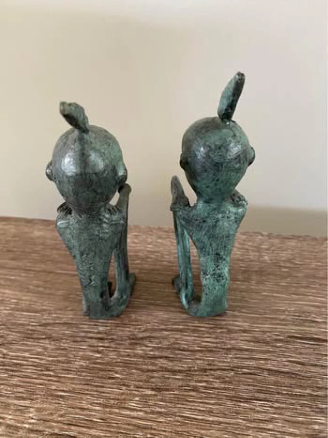 Vintage Bronze Leti Man Maluku Archipelago Tribal Art - photo 4