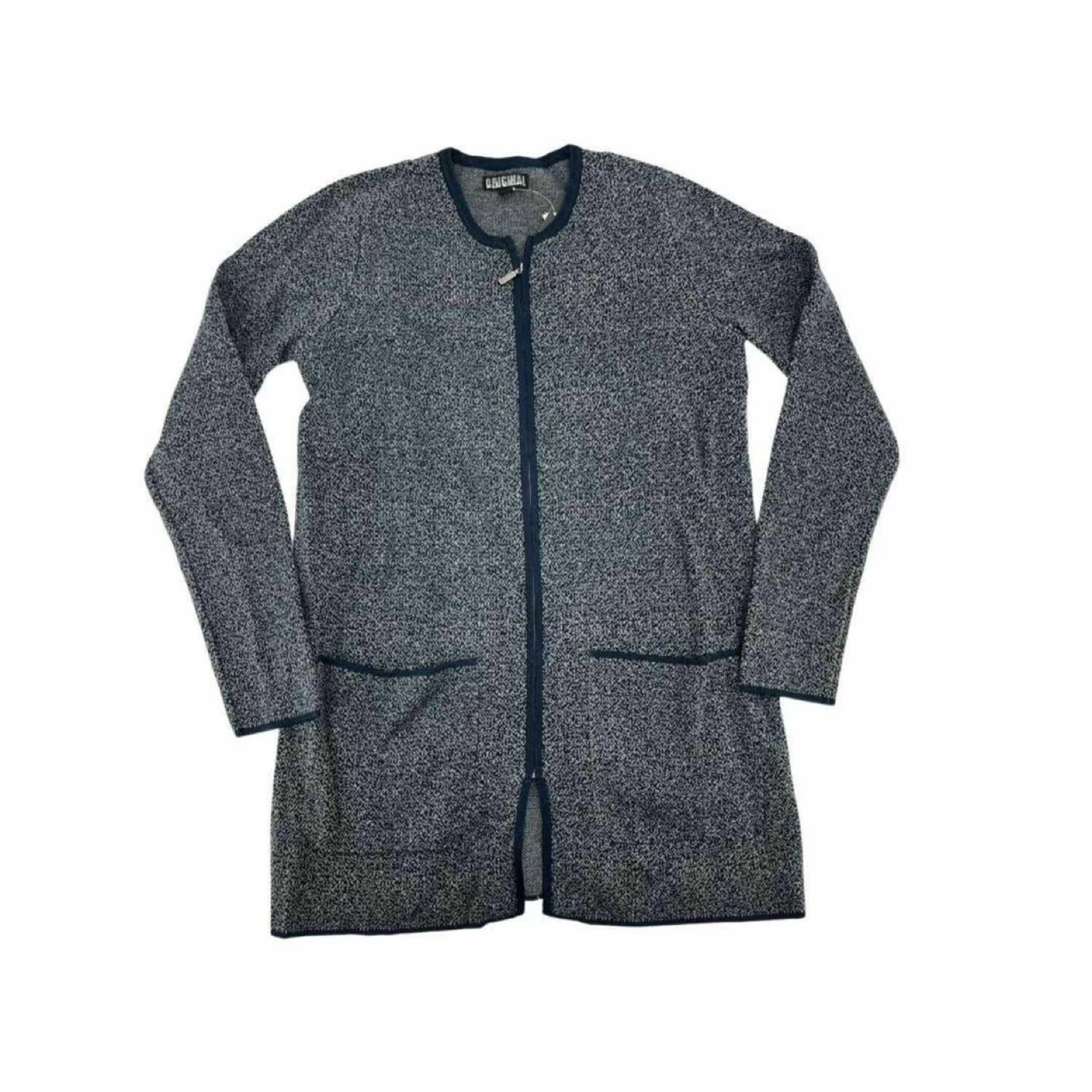 Long Zip Up Cardigan Sweater - photo 3