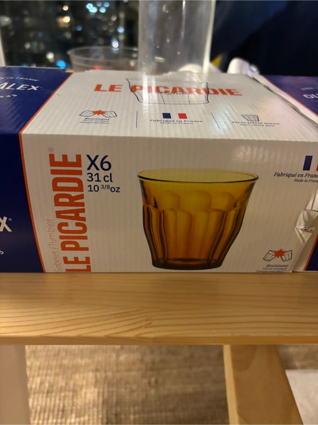 Original Duralex Picardie Tumblers - Amber Glass - photo 5