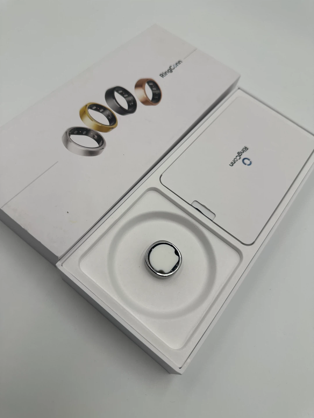 RingConn Smart Ring gen 2 silver size 11 - photo 2
