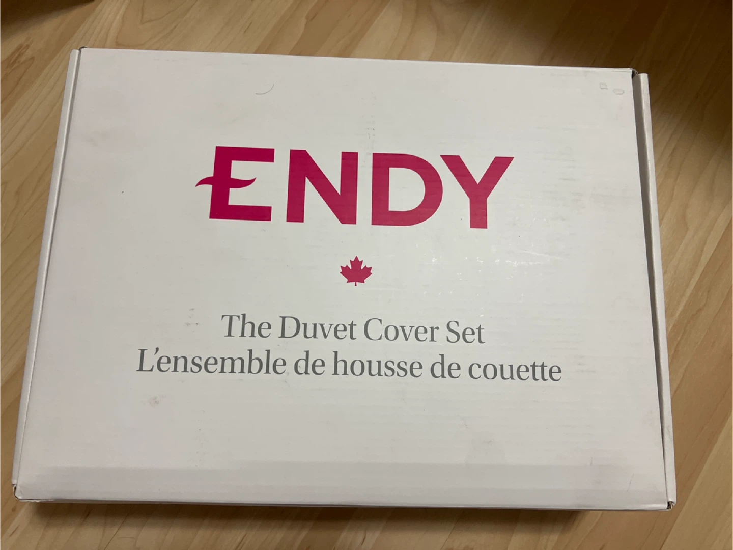 Endy Duvet Cover Set King/Cal King Glacier Blue