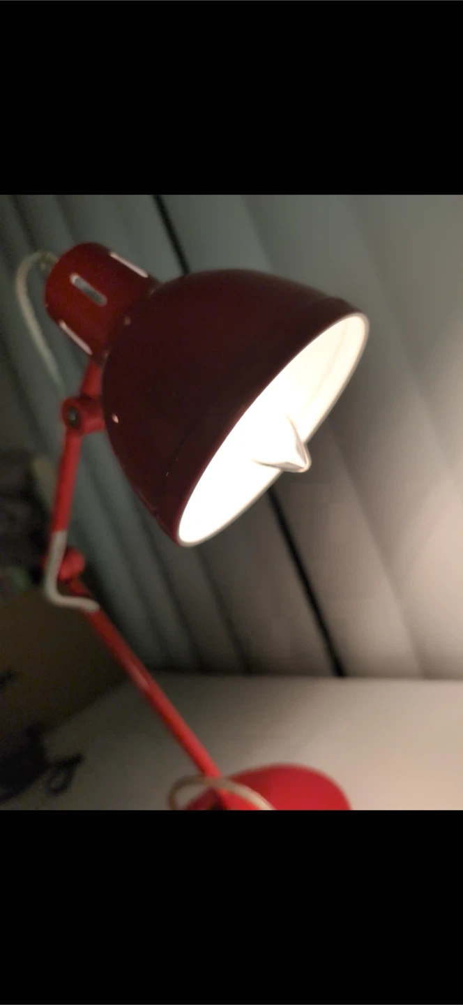 Red Adjustable Desk Lamp - photo 5
