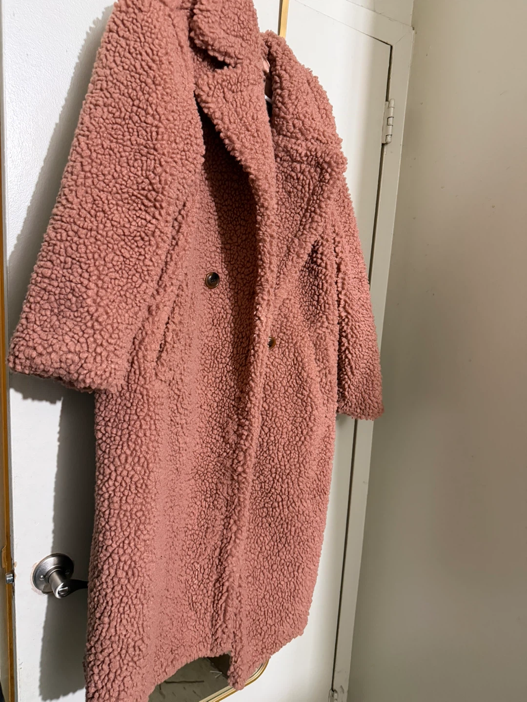 UGG RTW Teddy Coat - Rose Pink - Size M - photo 3