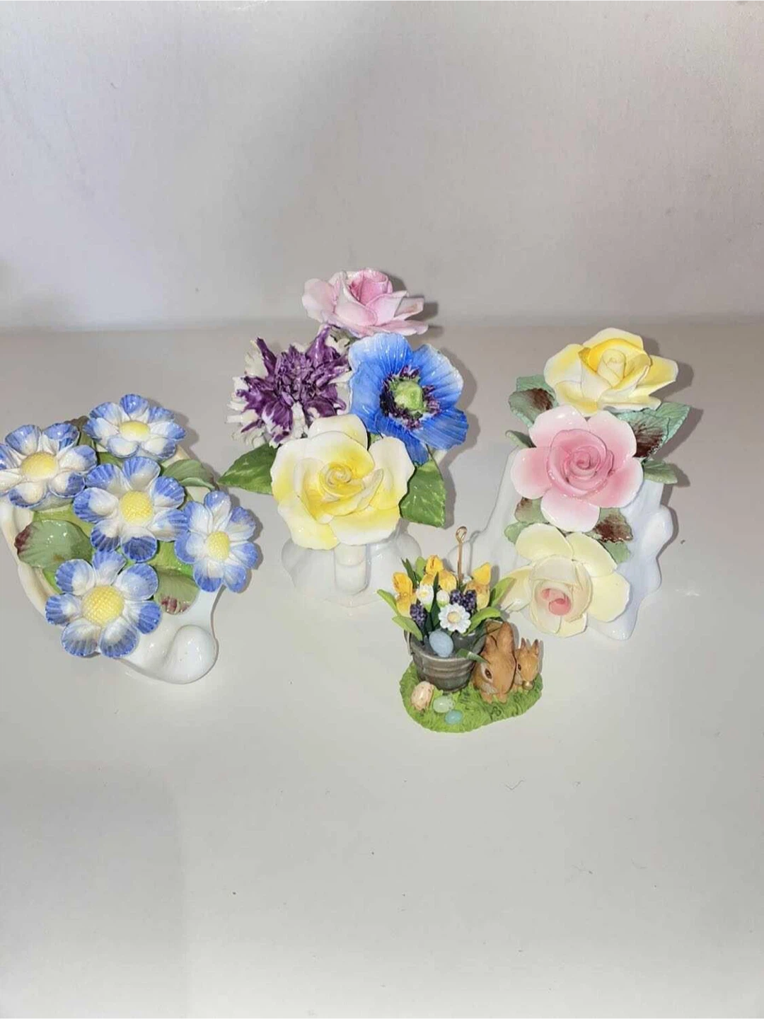 Vintage Porcelain Flowers