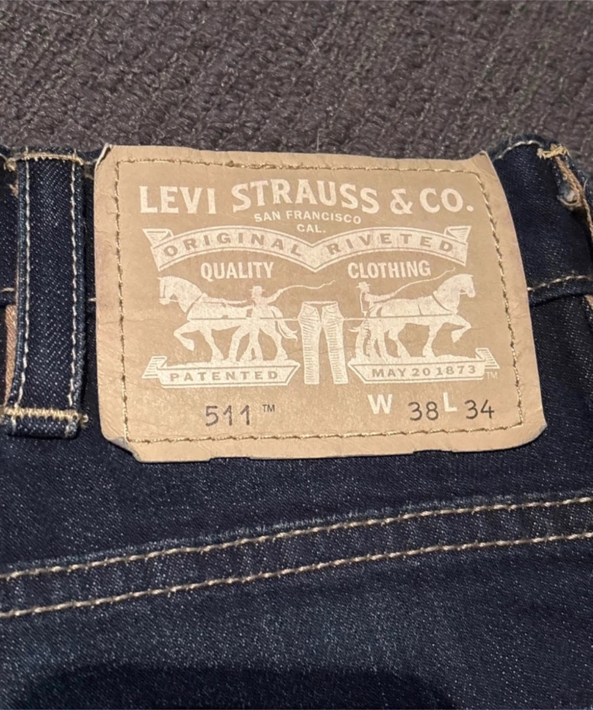Men’s Levi's 511 jeans size 38x34 - photo 5