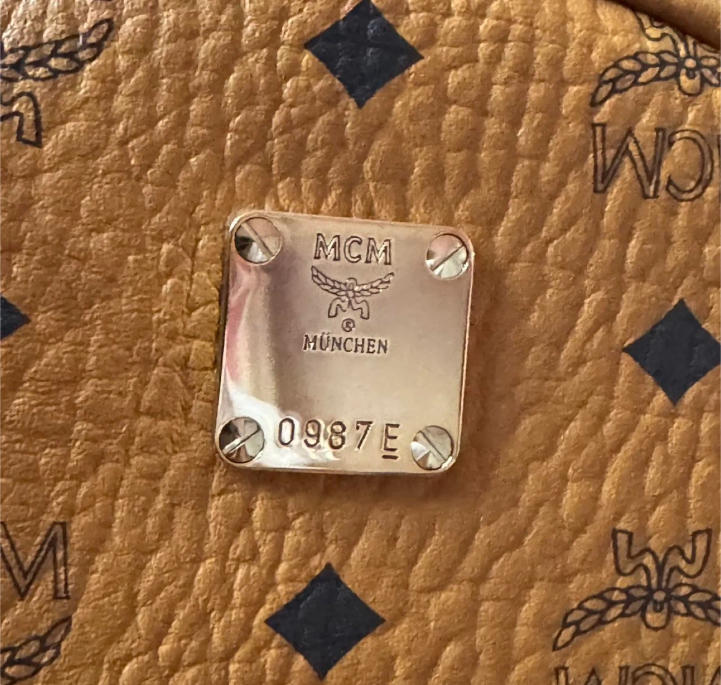 MCM Backpack - Cognac Visetos - photo 2