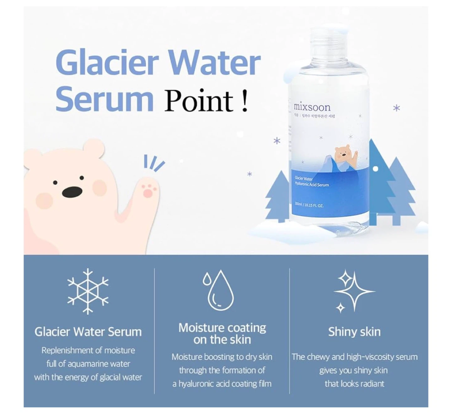 Mixsoon Glacier Water Hyaluronic Acid Serum - photo 3