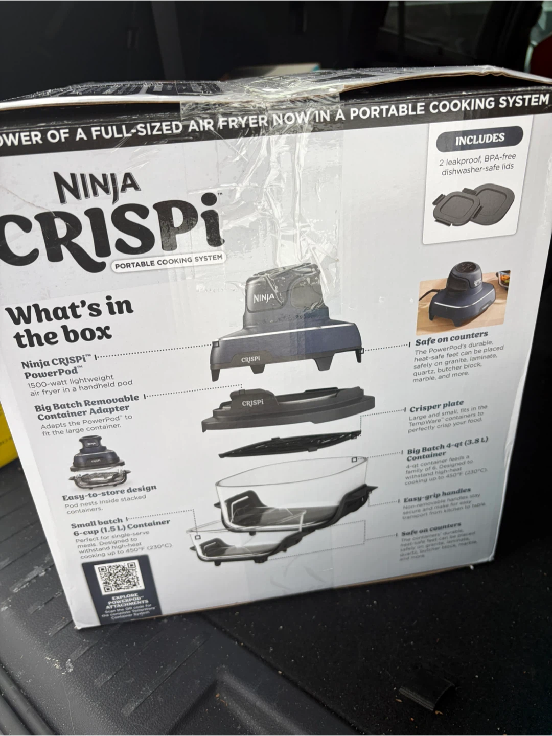 Ninja Crispi Portable Cooking System Air Fryer - photo 2