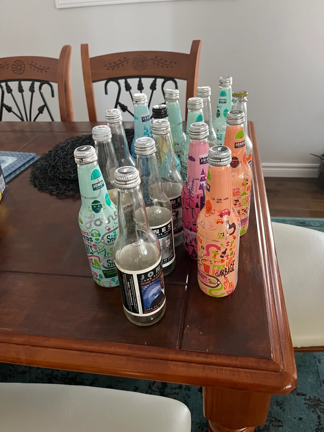 Jones Soda Bottles Collection