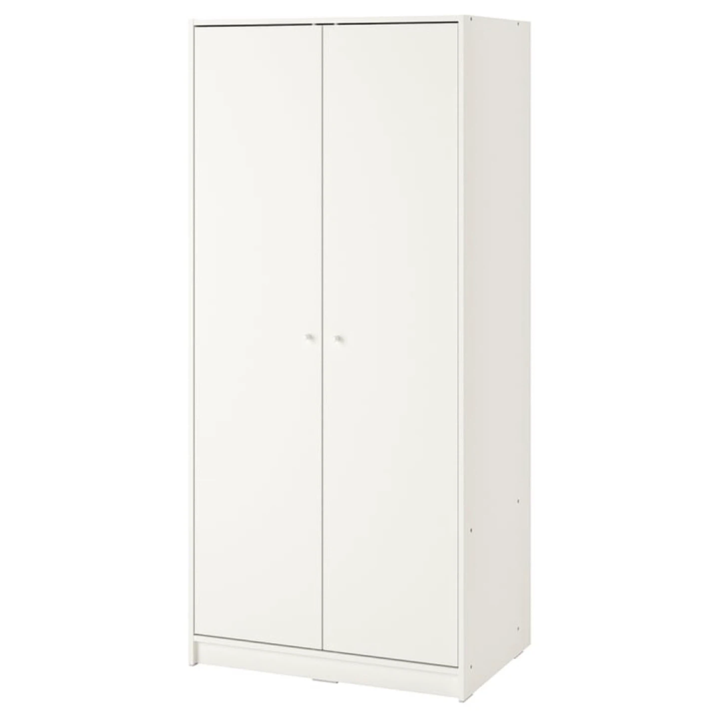 IKEA White Double Door Wardrobe