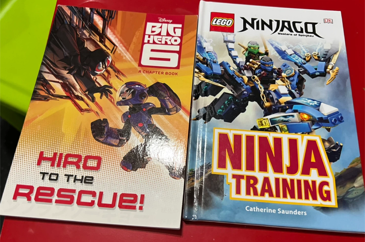 Disney Big Hero 6 & LEGO Ninjago Books #freecycle