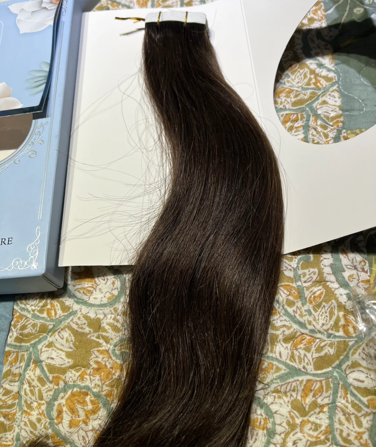 Lovrio Tape Hair Extensions 2# 14" Dark Brown - photo 2