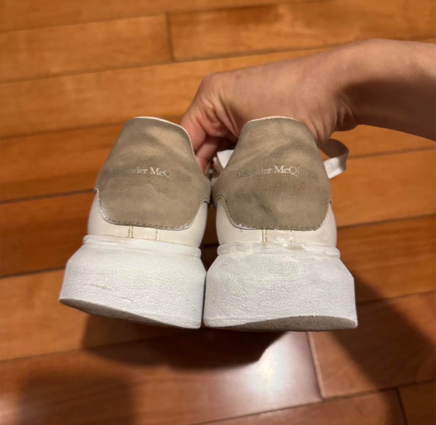 Alexander McQueen White Leather Sneakers - photo 3