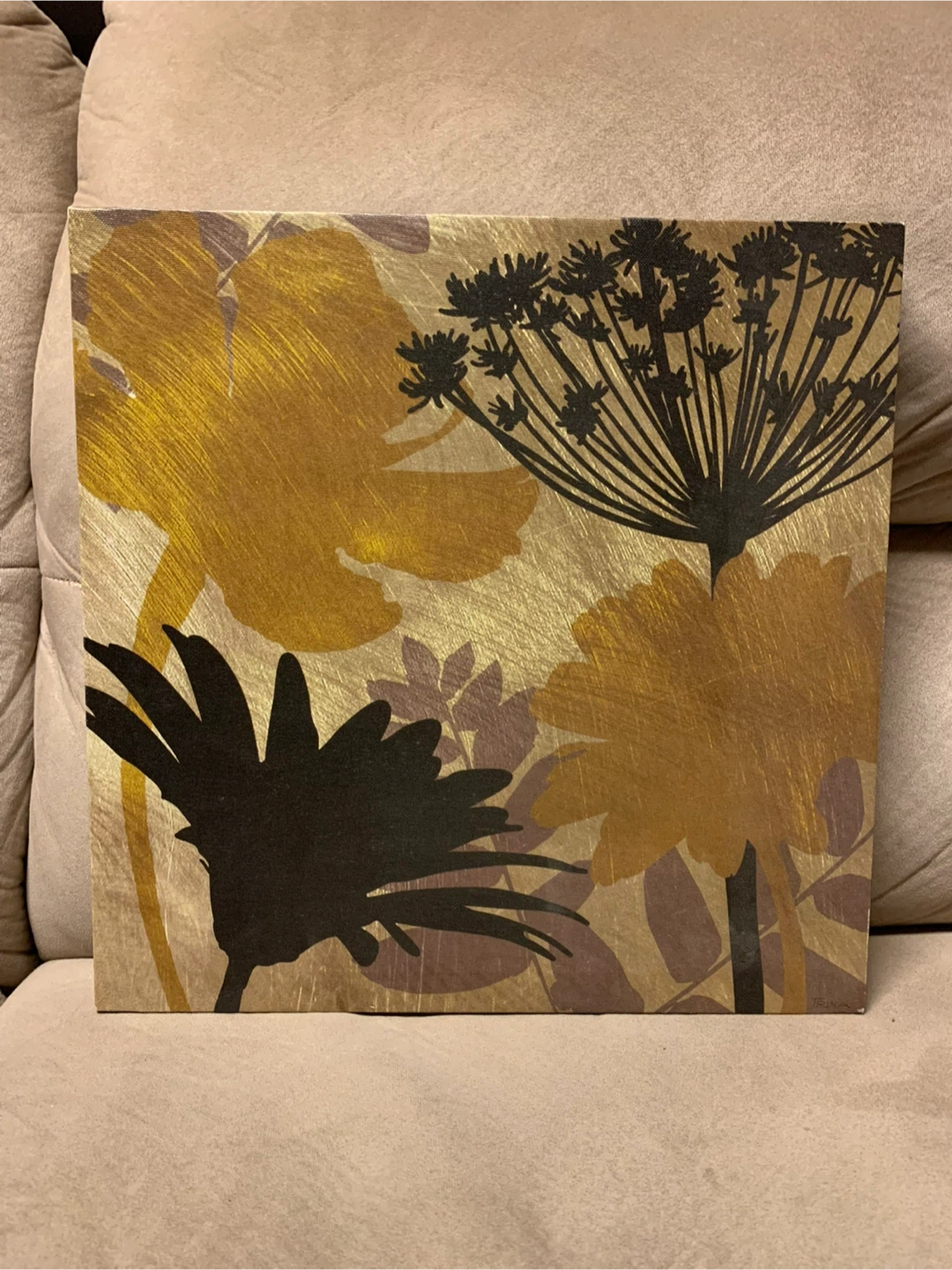Canvas Wall Art Floral Design