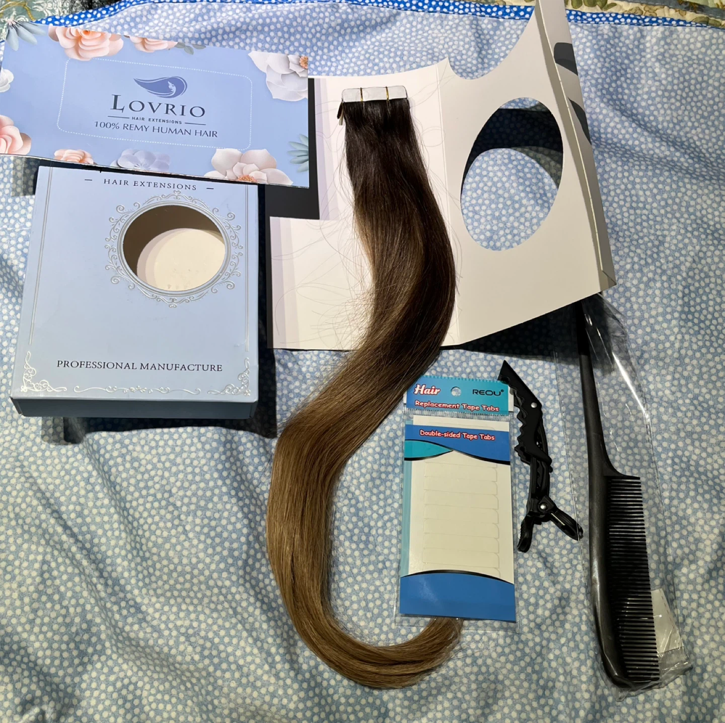 LOVRIO Tape-In Hair Extensions B2-6 16" - photo 3