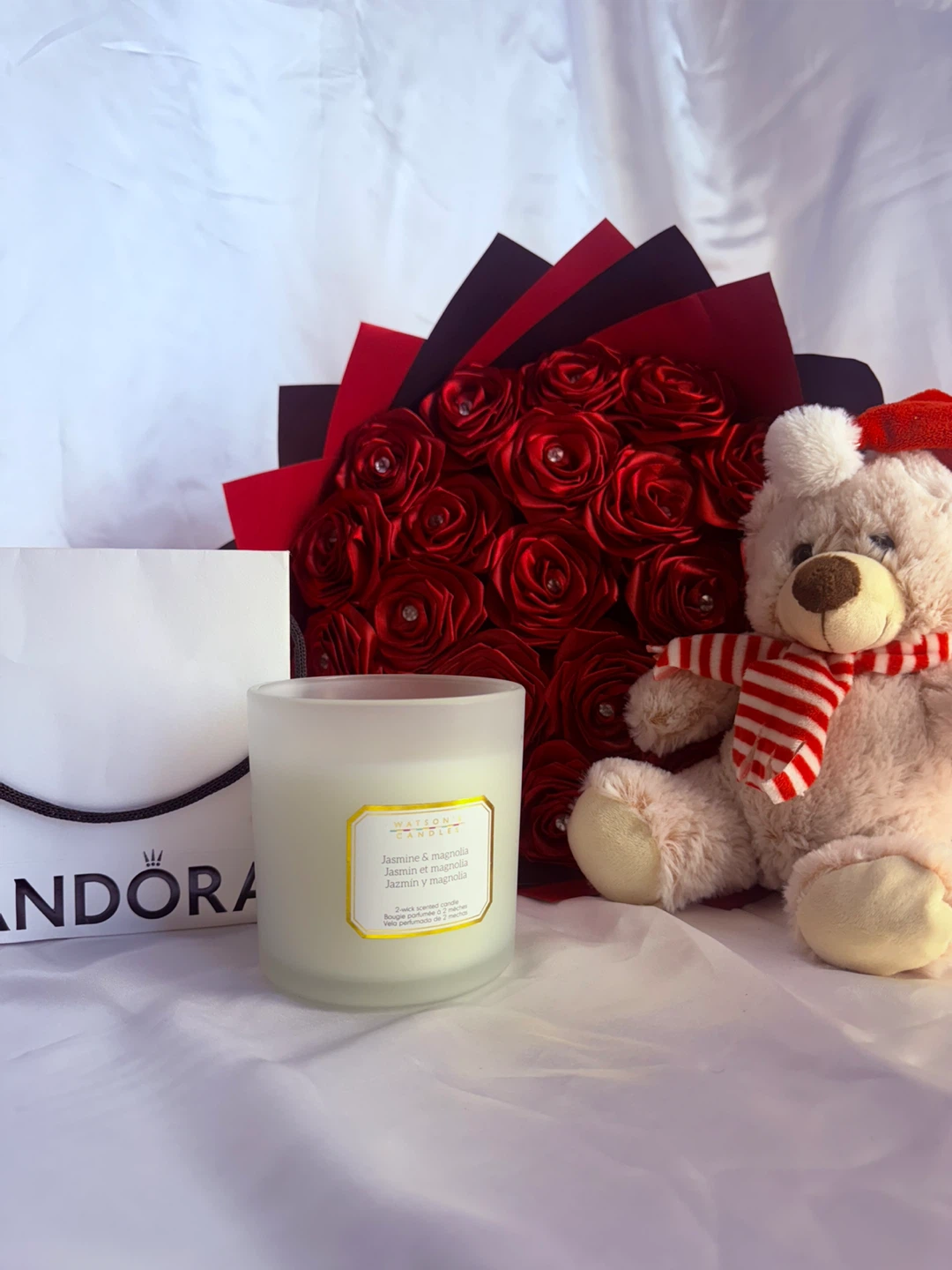 Watson Candle - Jasmine & Magnolia Scented Candle