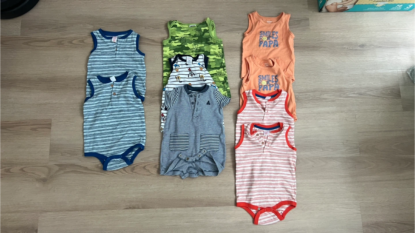Baby Clothes Lot - Bodysuits & Rompers