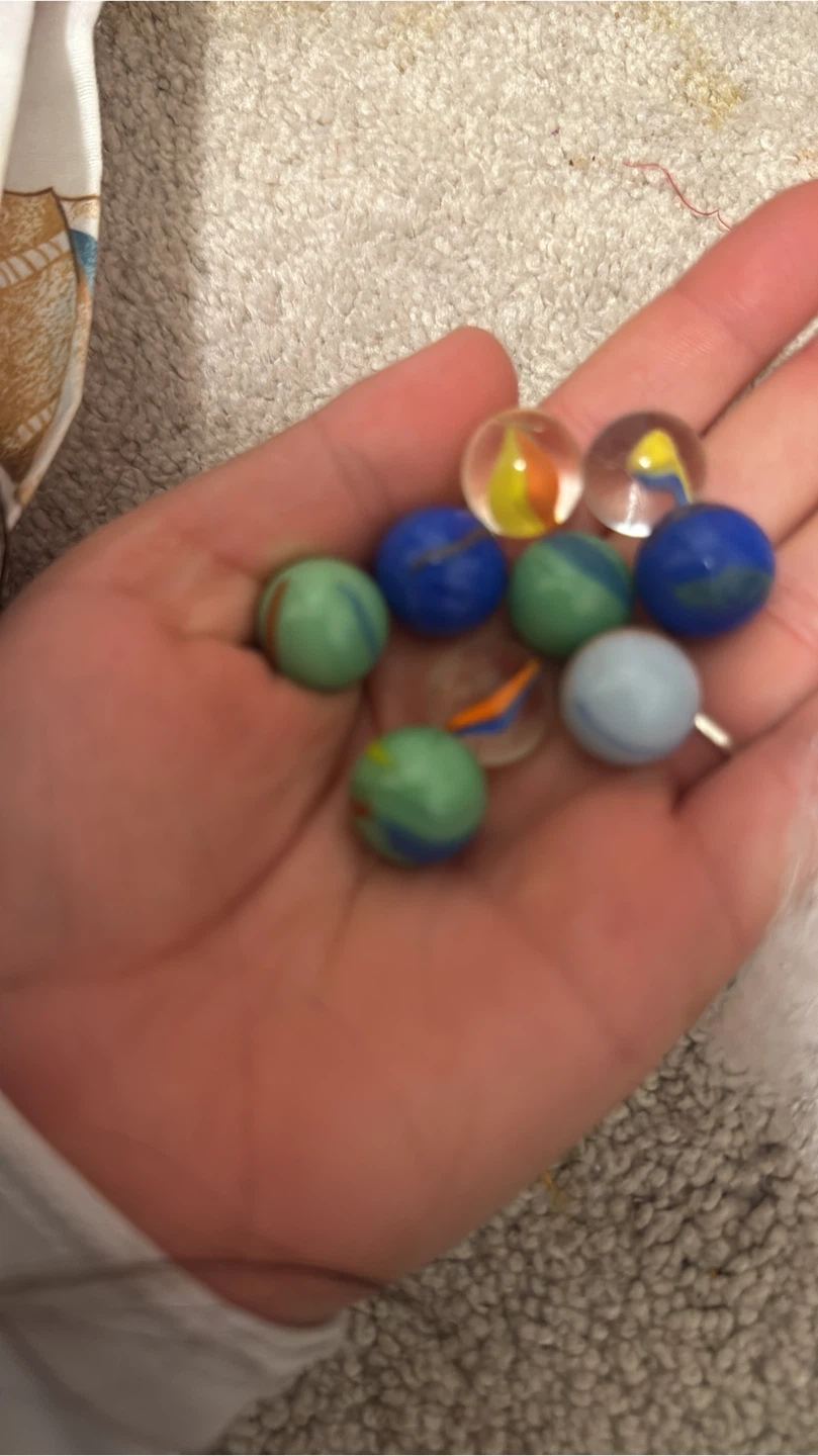 Assorted Glass Marbles