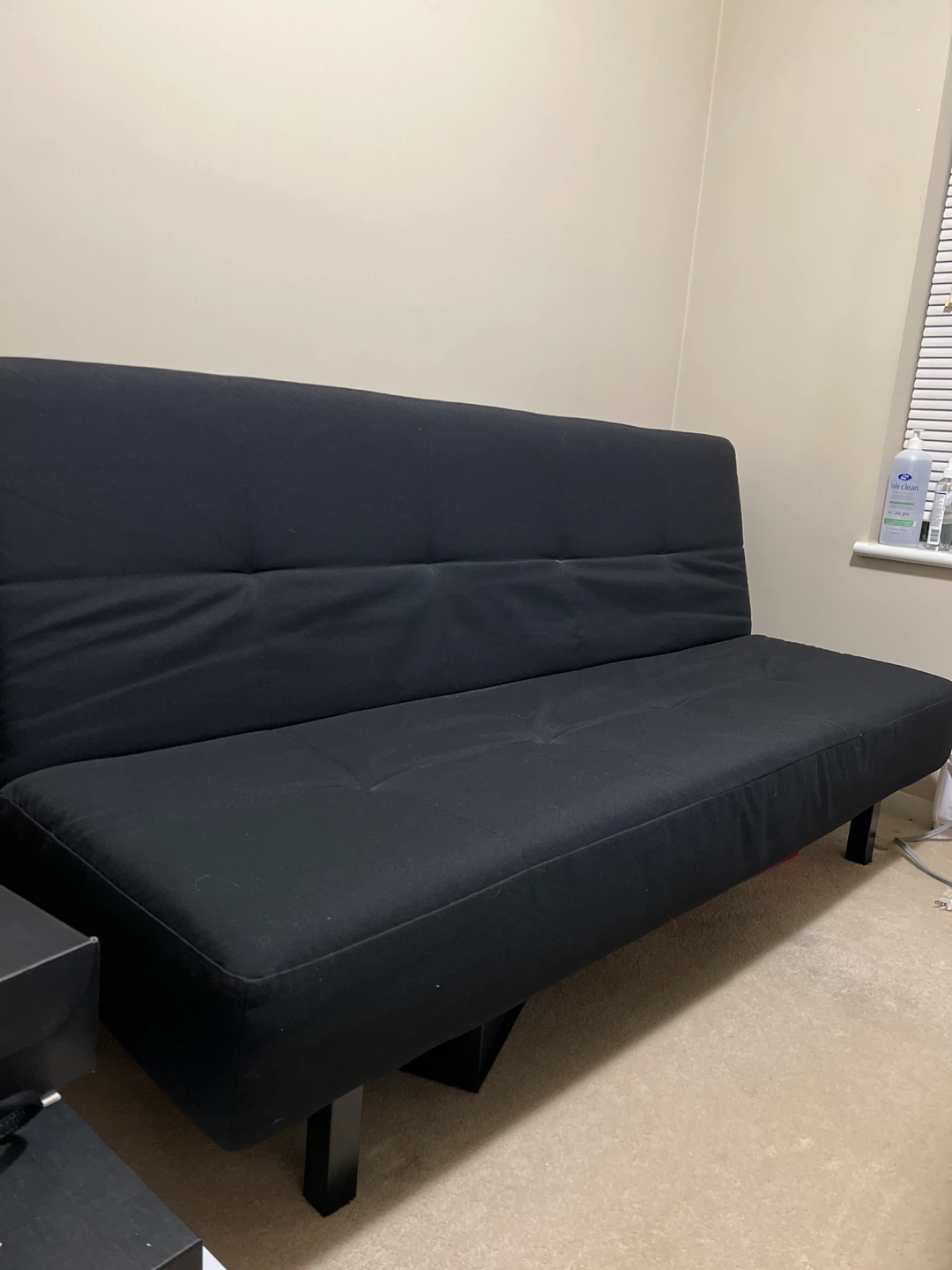 Black Futon Sofa Bed