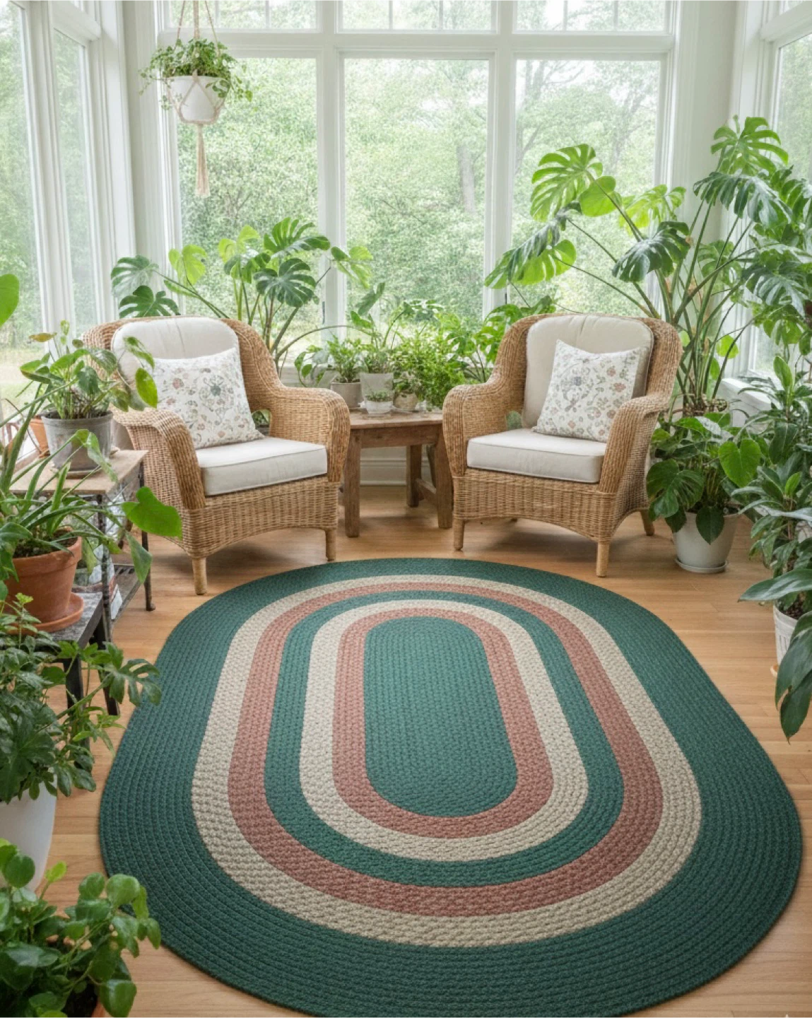 Oval Braided Rug