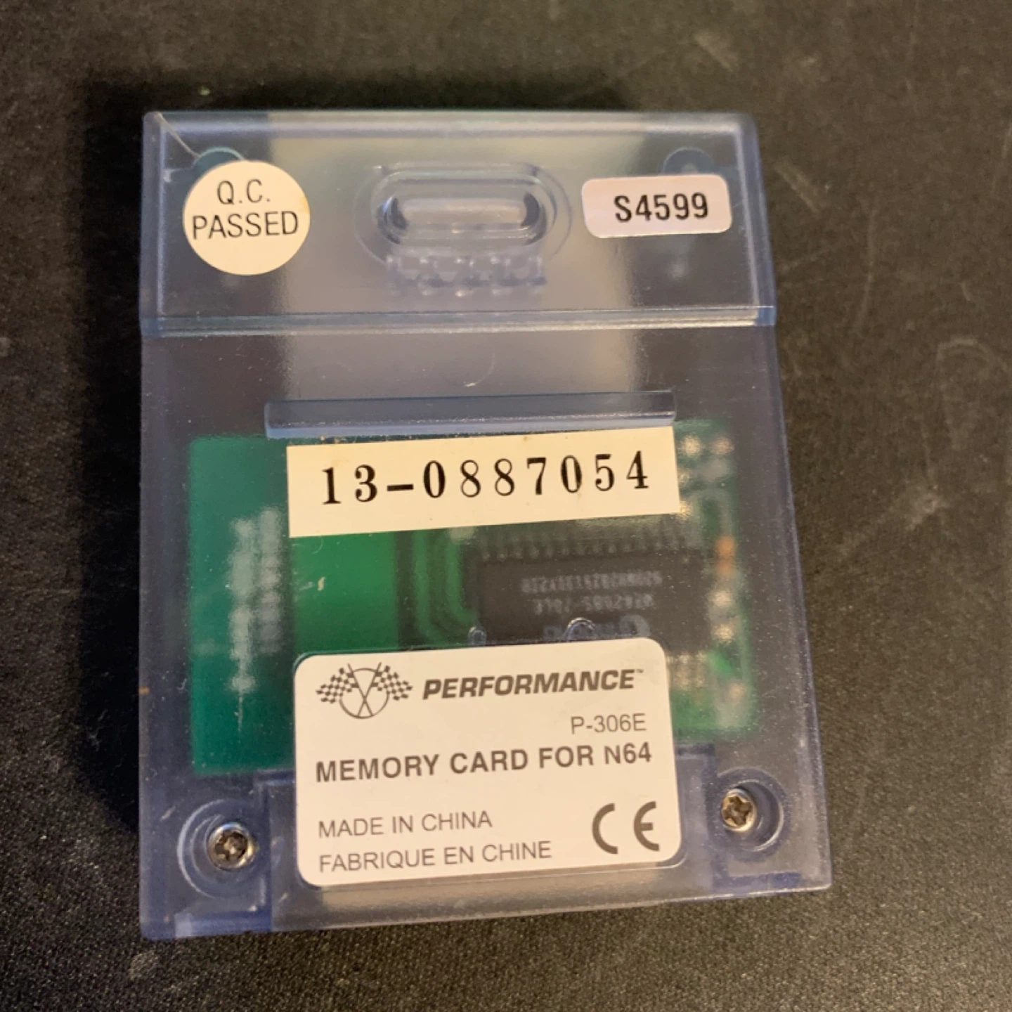 Performance Memory Card for N64 P-306E - photo 2