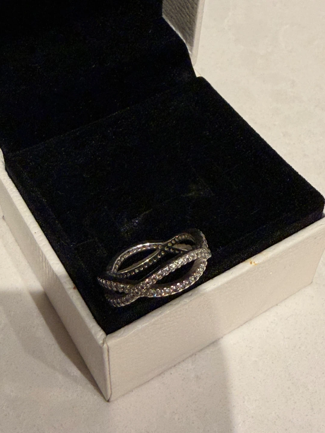 Pandora Sterling Silver Sparkle Ring - photo 3