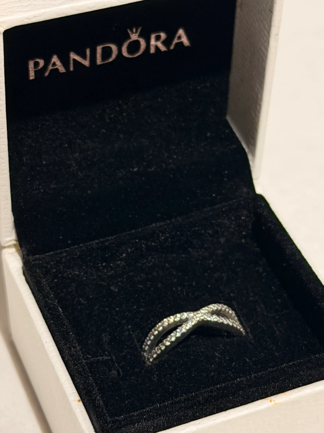 Pandora Sterling Silver Sparkle Ring