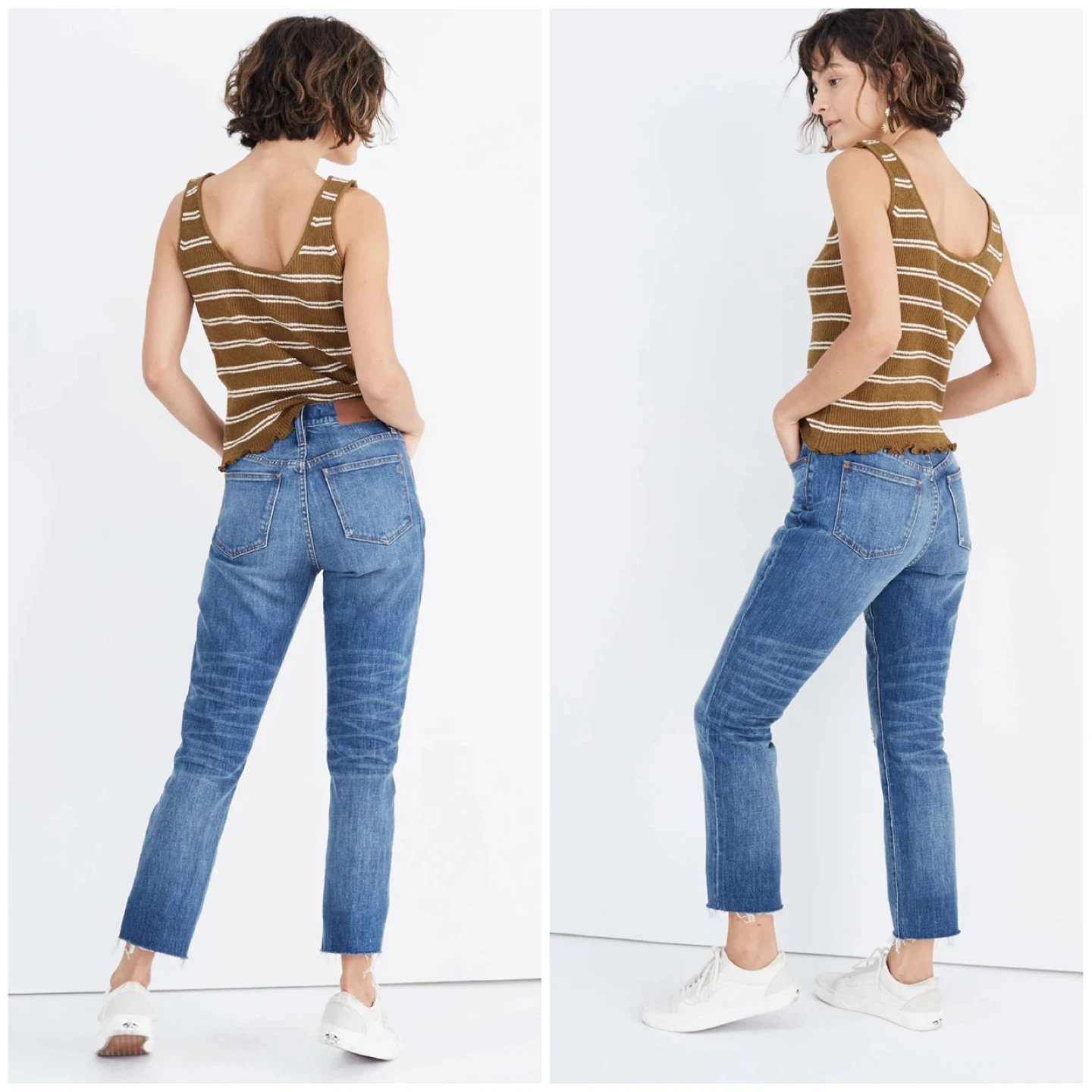 Madewell High-Rise Slim Crop Boyjean in Dover Wash - photo 2