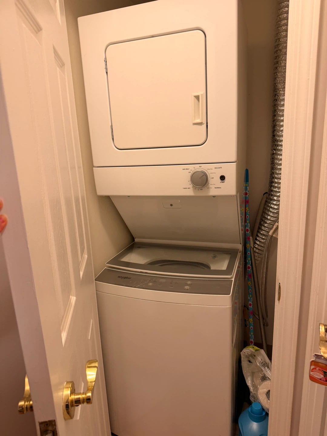 Whirlpool Stackable Washer and Dryer